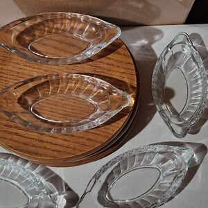 Vintage 1960s Banana Split/Ice Cream Sundae Dishes